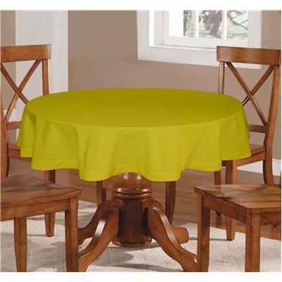 

Lushomes Plain Palm Round Table Cloth - 4 seater