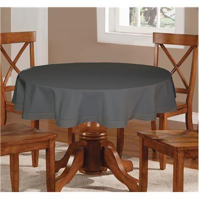 

Lushomes Plain Sedona Sage Round Table Cloth - 4 seater