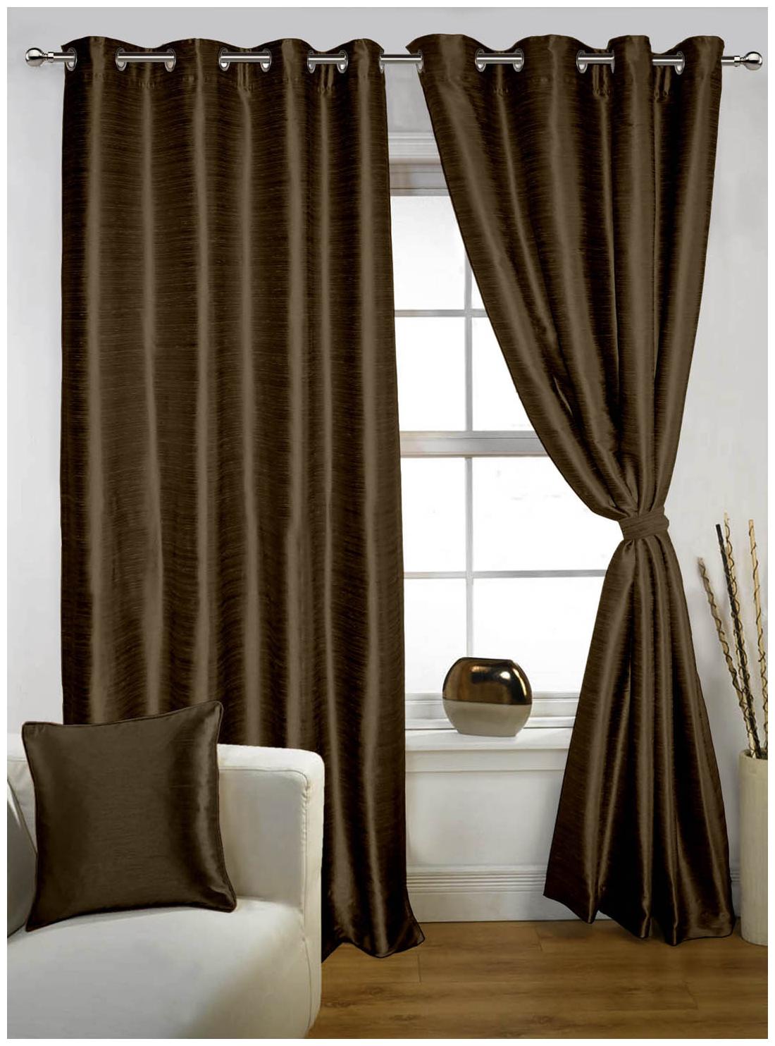 

Lushomes Twinkle Star Curtain With Blackout Lining For Long Door (9 ft)