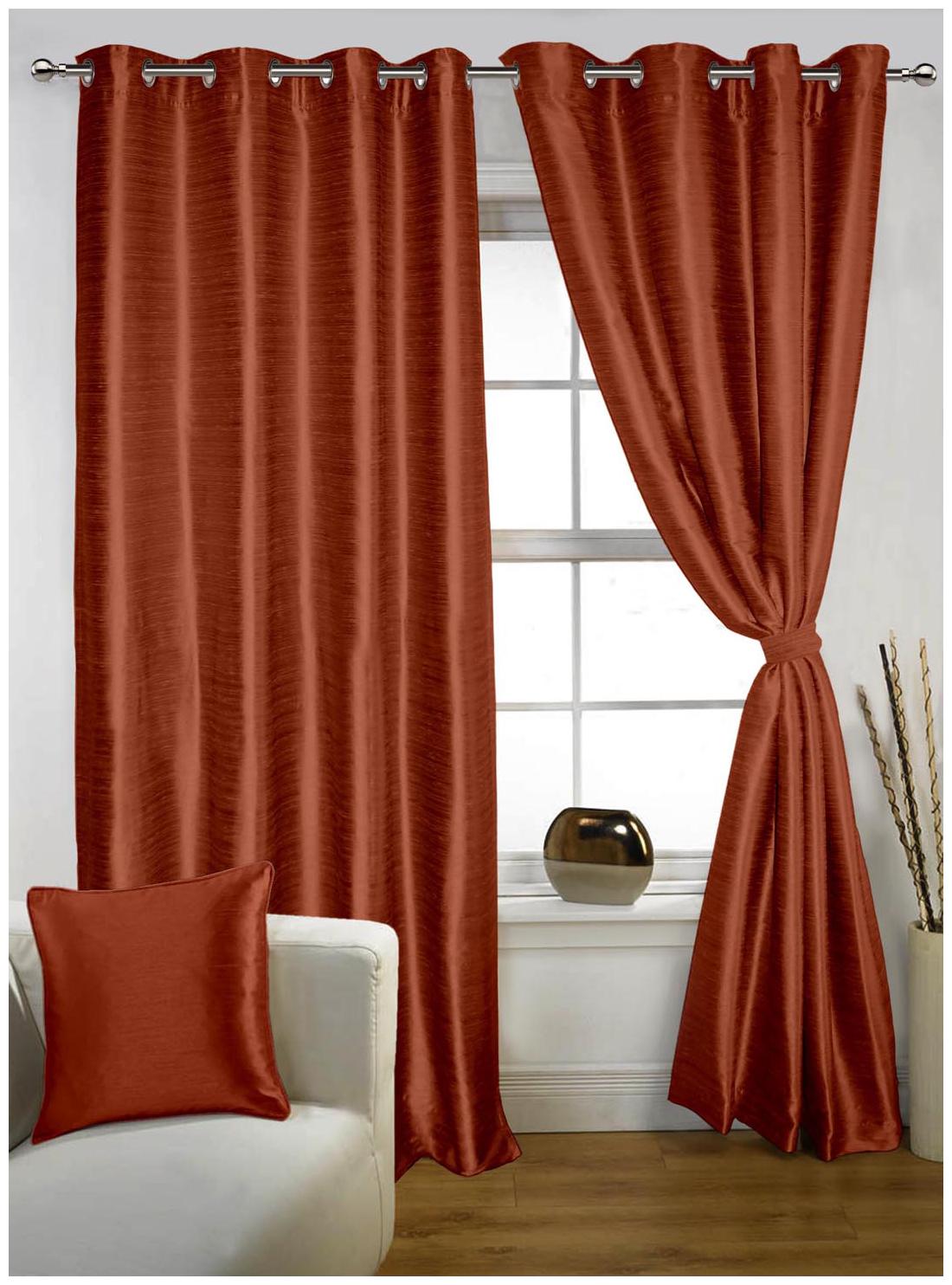 

Lushomes Twinkle Star Curtain With Blackout Lining For Long Door (9 ft)