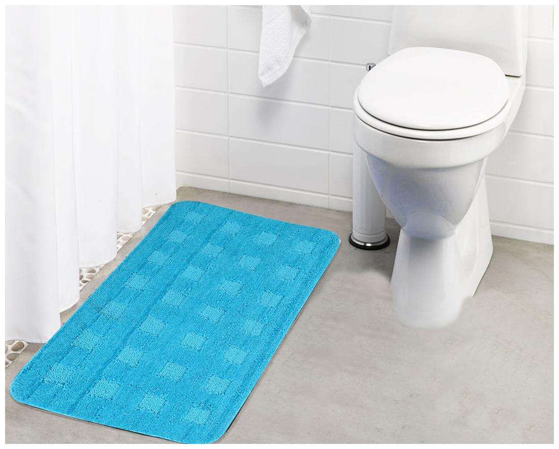 

Lushomes Ultra Soft Microfiber Polyester Turquoise Large Bath Mat