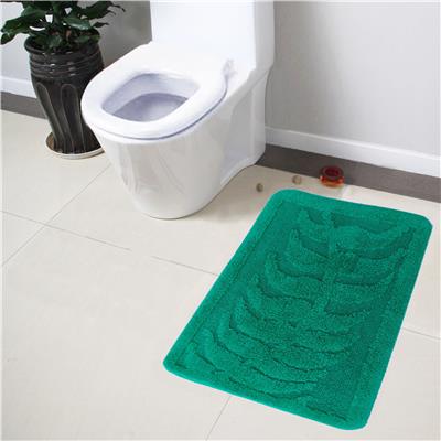 

Lushomes Ultra Soft Cotton Vivial Green Regular Bath Mat