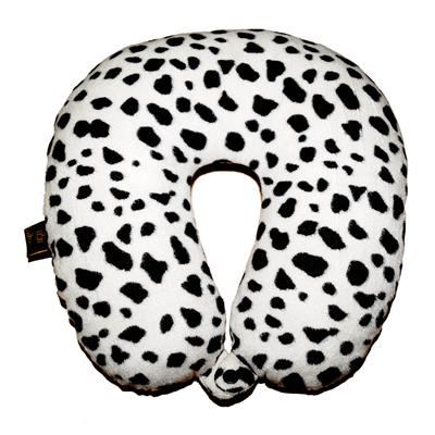 

Lushomes White Leopard Skin Printed Neck Pillow