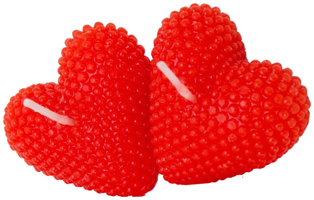 

LUXANTRA Love Heart Red Set of 2 Candle