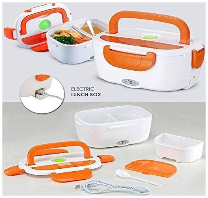 

MAB Collections Assorted Electric lunch box ( Set of 1 1050 ml )