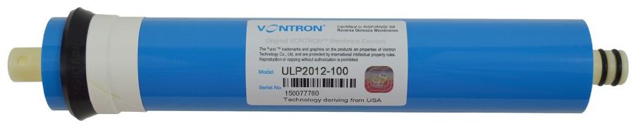 

Maggzoo 100 GPD RO Membrane Vontron For All RO Water Purifier Filter 12 Lts Per Hour Flow