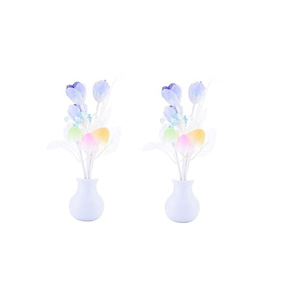 

Magic Night Lamp Beautiful Illumination Automatic Off on Smart Sensor (Purple)