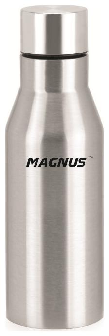 

Magnus Stainless Steel Silver Water Bottle ( 650 ml Set of 1 )