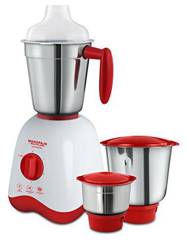 

Maharaja Whiteline CONVENIO MX-162 500 W Mixer Grinder ( Red White 3 Jars )