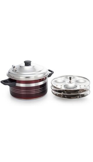 Mahavir Idli Maker Induction Friendly ( Plastic , Set of 1 )