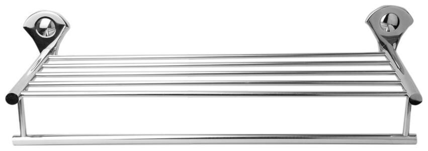 

MAHI S Stainless Still Chrome Plated Towel Rod 24 inch Length Set of 2 Piece Bath Towel Holder Bath Towel Stand Bath Towel BAR Bath Towel Hook Bath Towel Rod Bath Towel Ring SS Bathroom Accessories