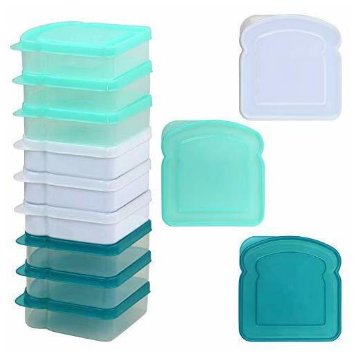 

Mainstays Sandwich Containers Assorted Colors 12-Pack