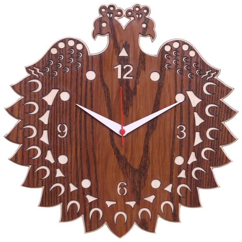 

Maison Cuisine Wood Analog Wall clock ( Set of 1 )