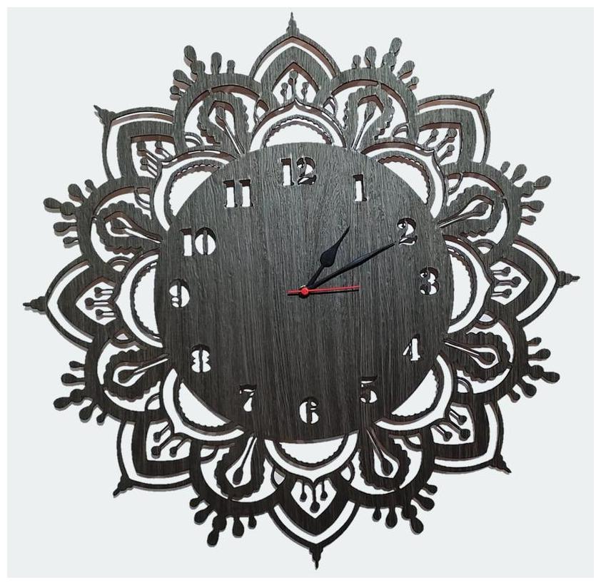 

Maison Cuisine Wood Analog Wall clock ( Set of 1 )