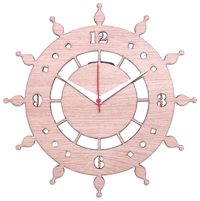 

Maison Cuisine Wood Analog Wall clock ( Set of 1 )