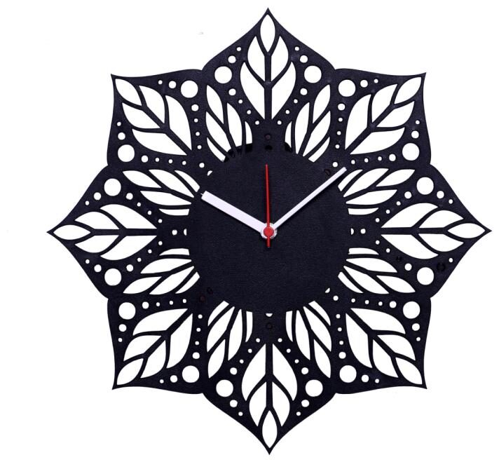 

Maison Cuisine Wood Analog Wall clock ( Set of 1 )