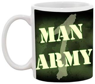 Man Army Ceramic Coffee Mug by AshvahTM Mug-1884