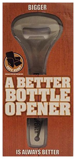 

Man Cave Ready- Bigger Better Stainless Steel Bottle Opener or Elegant Backscrat