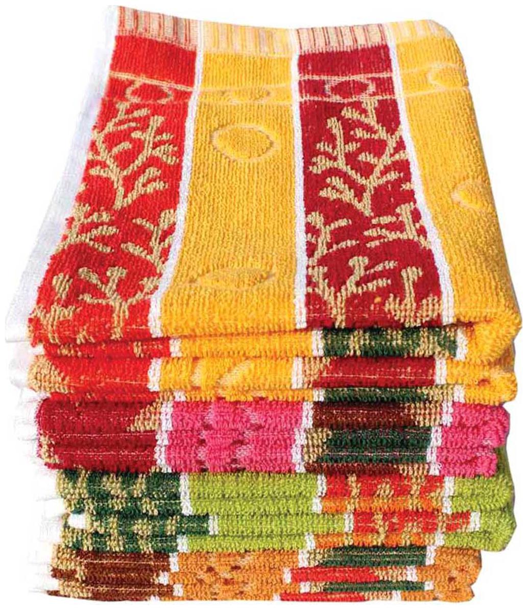 

Mandhania Multicolour Cotton Hand Towel - Set Of 8
