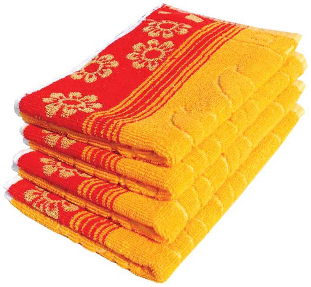

Mandhania Multicolour Cotton Hand Towel - Set Of 4