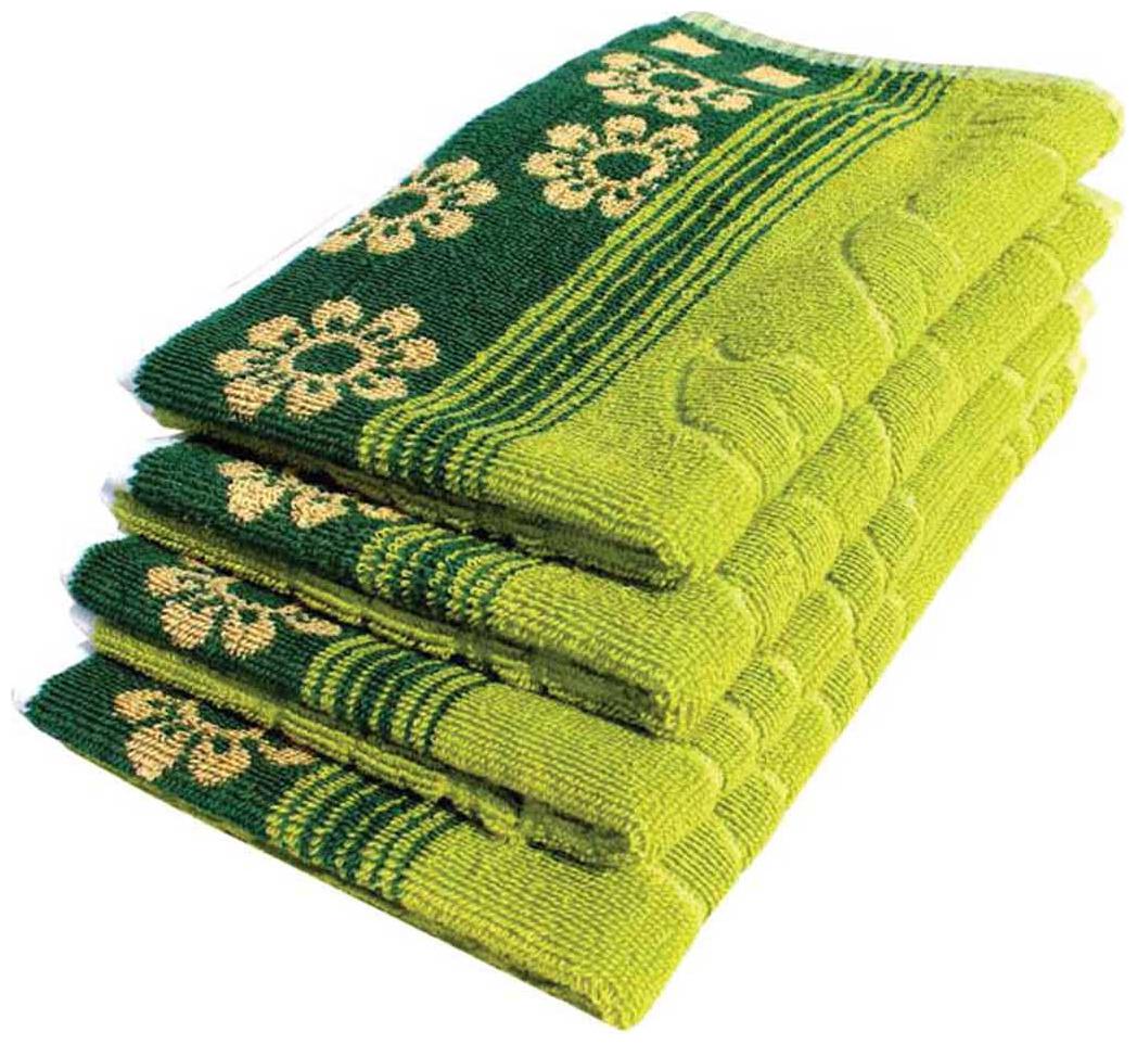 

Mandhania Multicolour Cotton Hand Towel - Set Of 4
