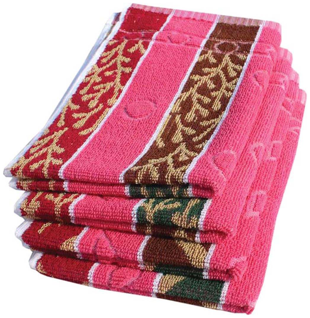 

Mandhania Multicolour Cotton Hand Towel - Set Of 4