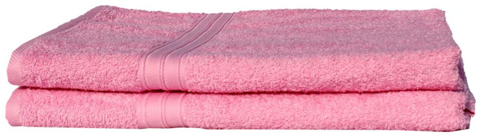 

Mandhania Pink Cotton 2 Bath Towels