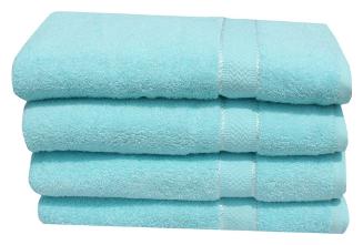 

Mandhania Premium Large 100 Cotton Turkish Bath Towels - 450 GSM Ultra Softnees Absorbency ( 70 cm x 150 cm )