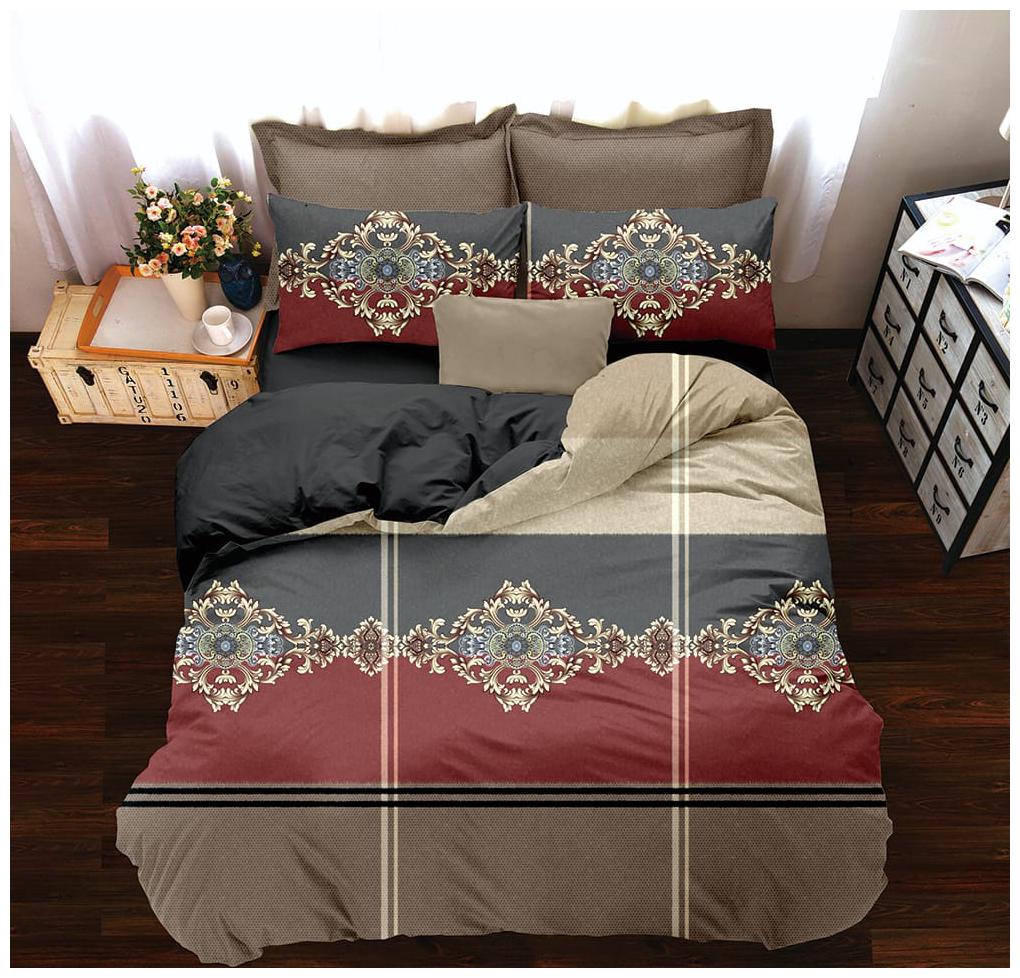 

MANNATLIFESTYLE Cotton Motifs Double Size Bedsheet 150 TC ( 1 Bedsheet With 2 Pillow Covers Multi )