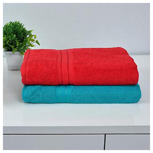 

MANNATLIFESTYLE 450 GSM Cotton Bath Towel ( 2 Pieces Assorted )