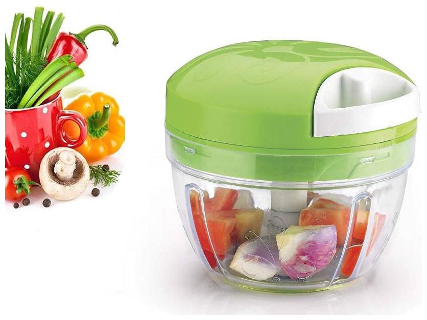 

Manual Vegetable Fruit Chopper Cutter For Kitchen (Set of 1)