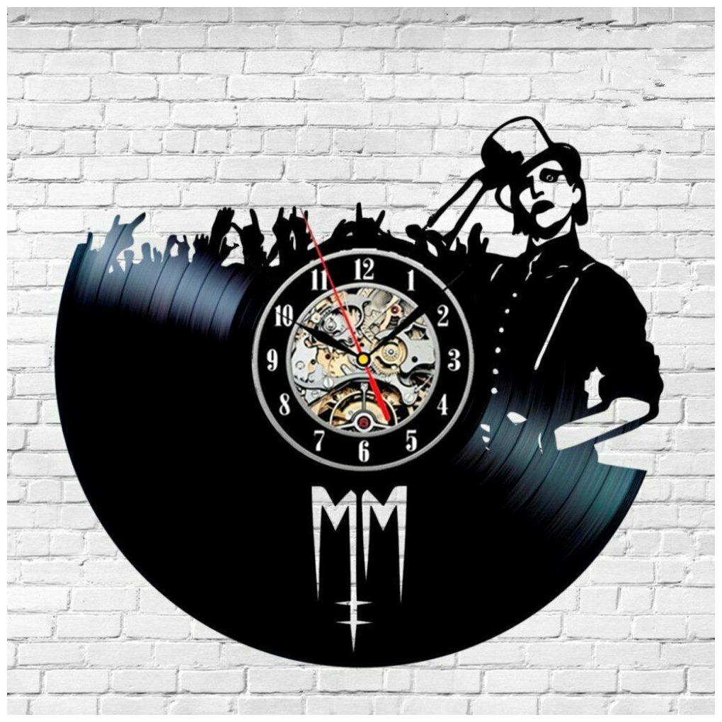 

Marilyn Manson Handmade Vinyl Record Wall Clock Gift Rock Wedding Music Lyrics