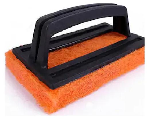 

Marketon Floor Tiles cleaner Brush advanced benefits Multi Purpose Use Scrub Pad (Pack of 1) Assorted Color