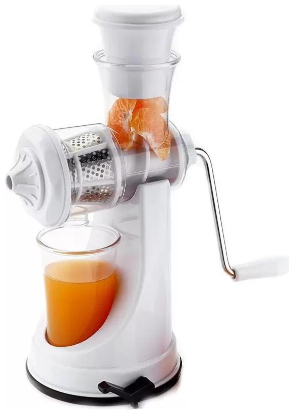 

Marketon Manual Fruit Vegetable Steel Handle Juicer For Home Set of 1