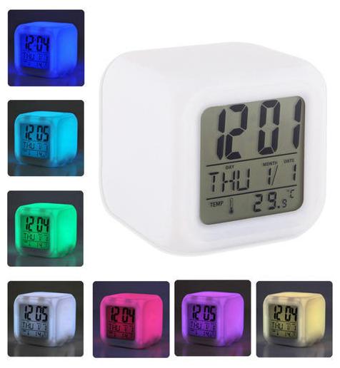 

MARKETWALA Plastic Digital Table clock ( Set of 1 )