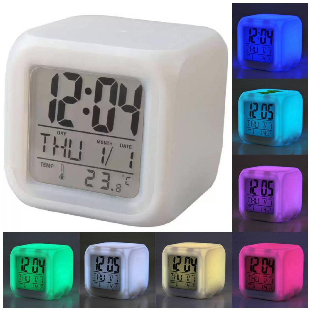 

MARKETWALA Plastic Digital Table clock ( Set of 1 )