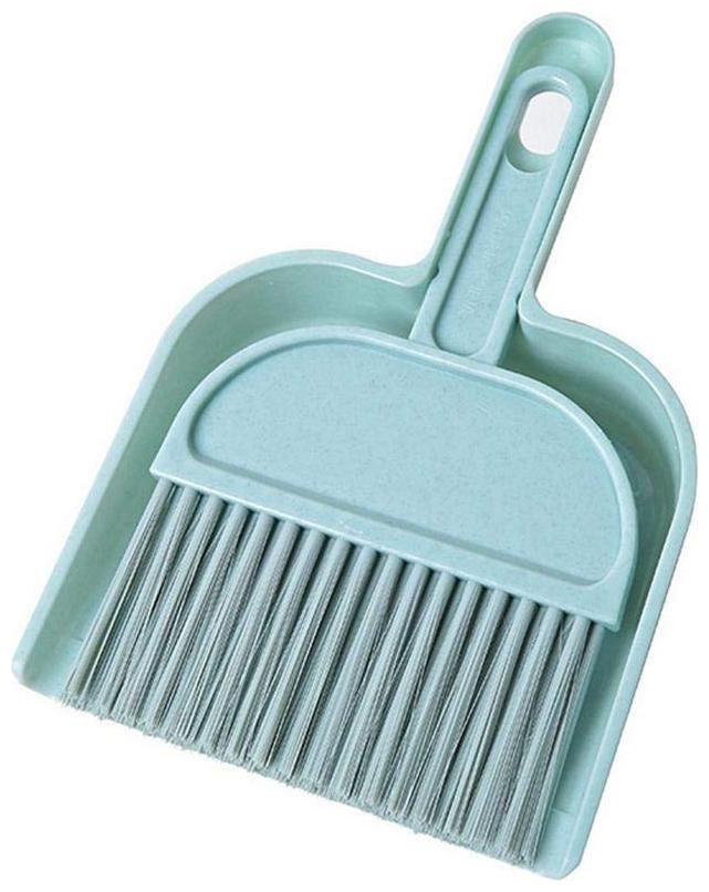 

Marketwala Dustpan Brush Mini Whisk Broom Dustpan Set Hand Whisk Broom and Snap-on Dustpan (Set of 1) Assorted Color