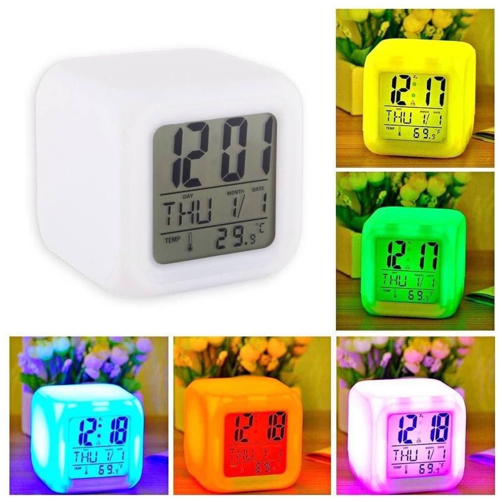 

MARKETWALA Plastic Digital Table clock Alarm clock ( Set of 1 )