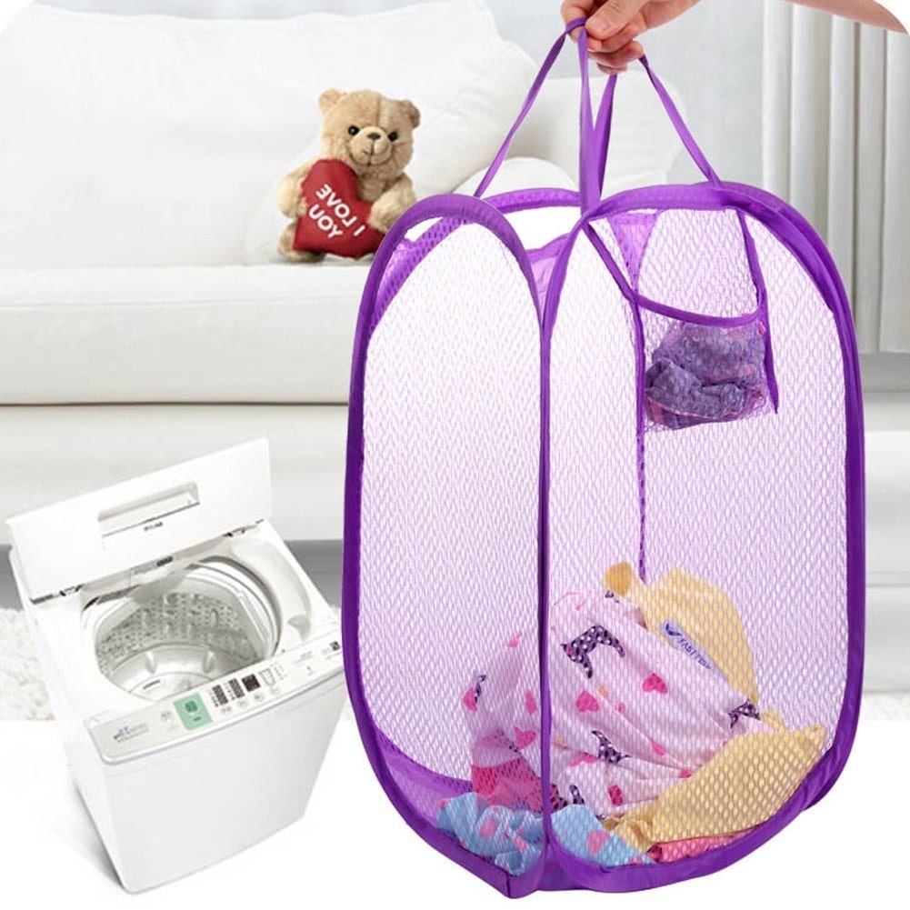 

Marketwala Nylon Assorted Laundry Basket ( Set of 1 )
