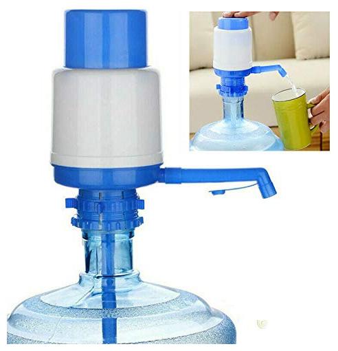 

Marketwala Plastic Manual Hand Press Bottled Pump Water Dispenser -20 L (Set of 1) Assorted Color