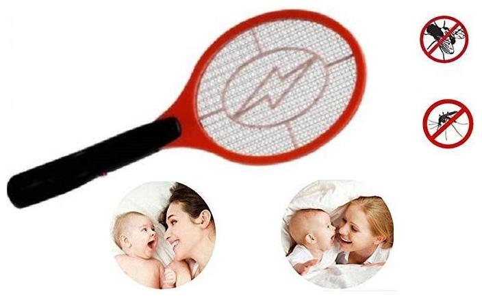 

Marketwala Recharable Electric Insect Mosquito Racket For Mosquito Insect Free Homes (Pack of 1) Assorted Color