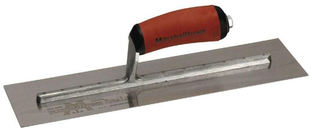 

Marshalltown Finishing Trowel 14 in x 4 in Resilient Durasoft Handle Steel