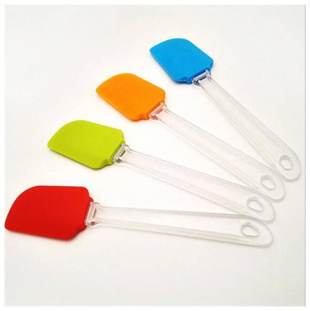 Martand Silicone Non-Stick Plastic Handal Spatula- Size- 24cm- Pack Of 2 pcs
