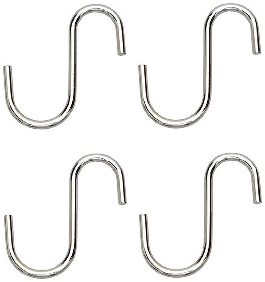 

Martand Stainless Steel S Hook- Set of 4Pcs