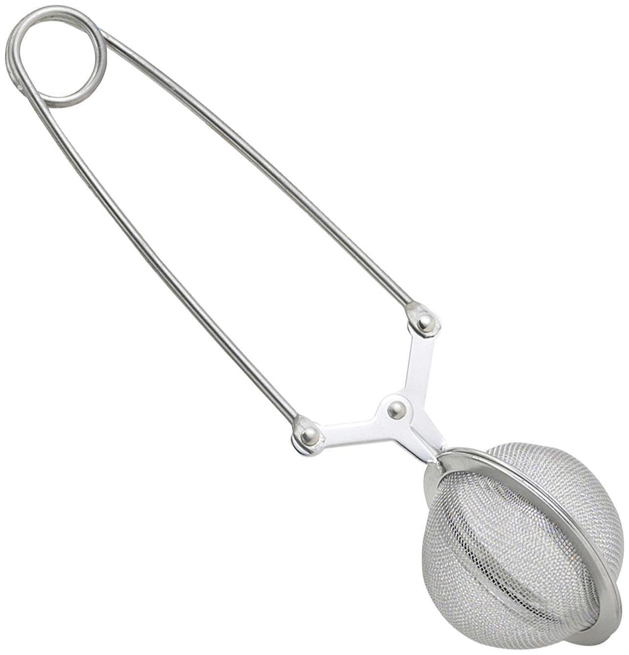 Martand Stainless Steel Spoon Tea Leaves Herb Mesh Ball Infuser Filter Squeeze Strainer 1Pc