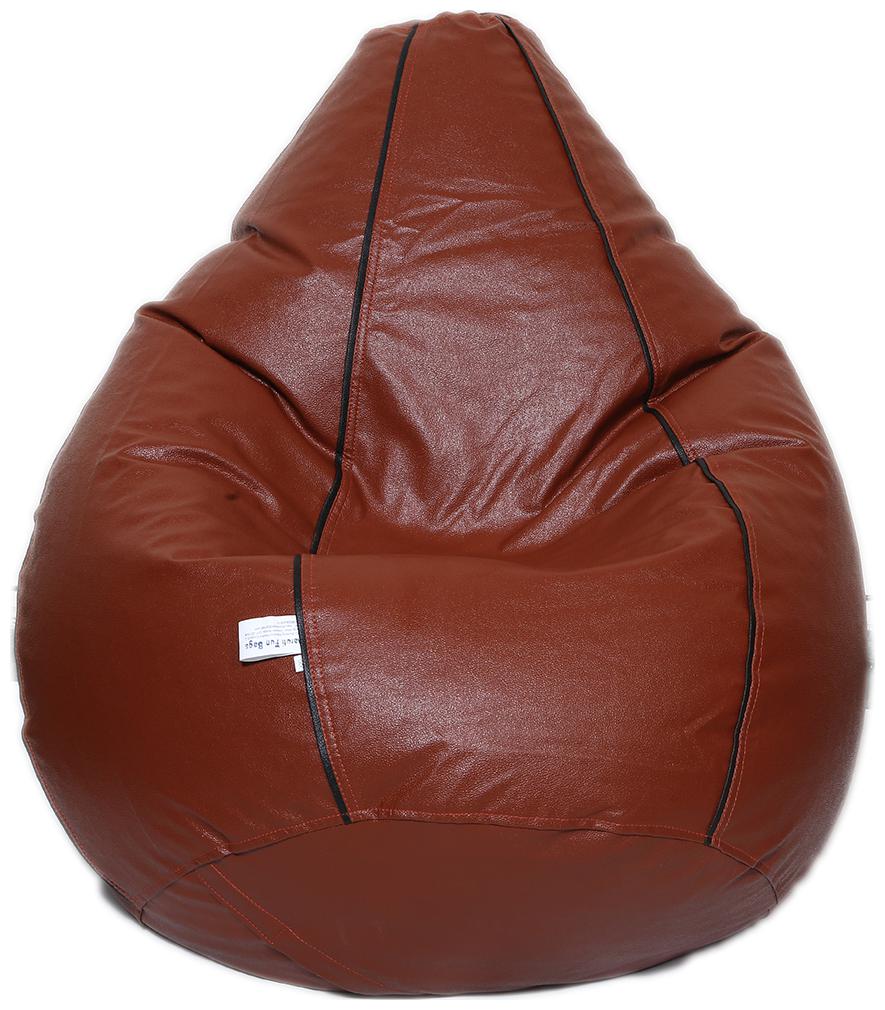 Maruti Fun Bags Bean Bag Cover Stripped Xxl Bronze Colour Without Beans by Maruti Fun Bags