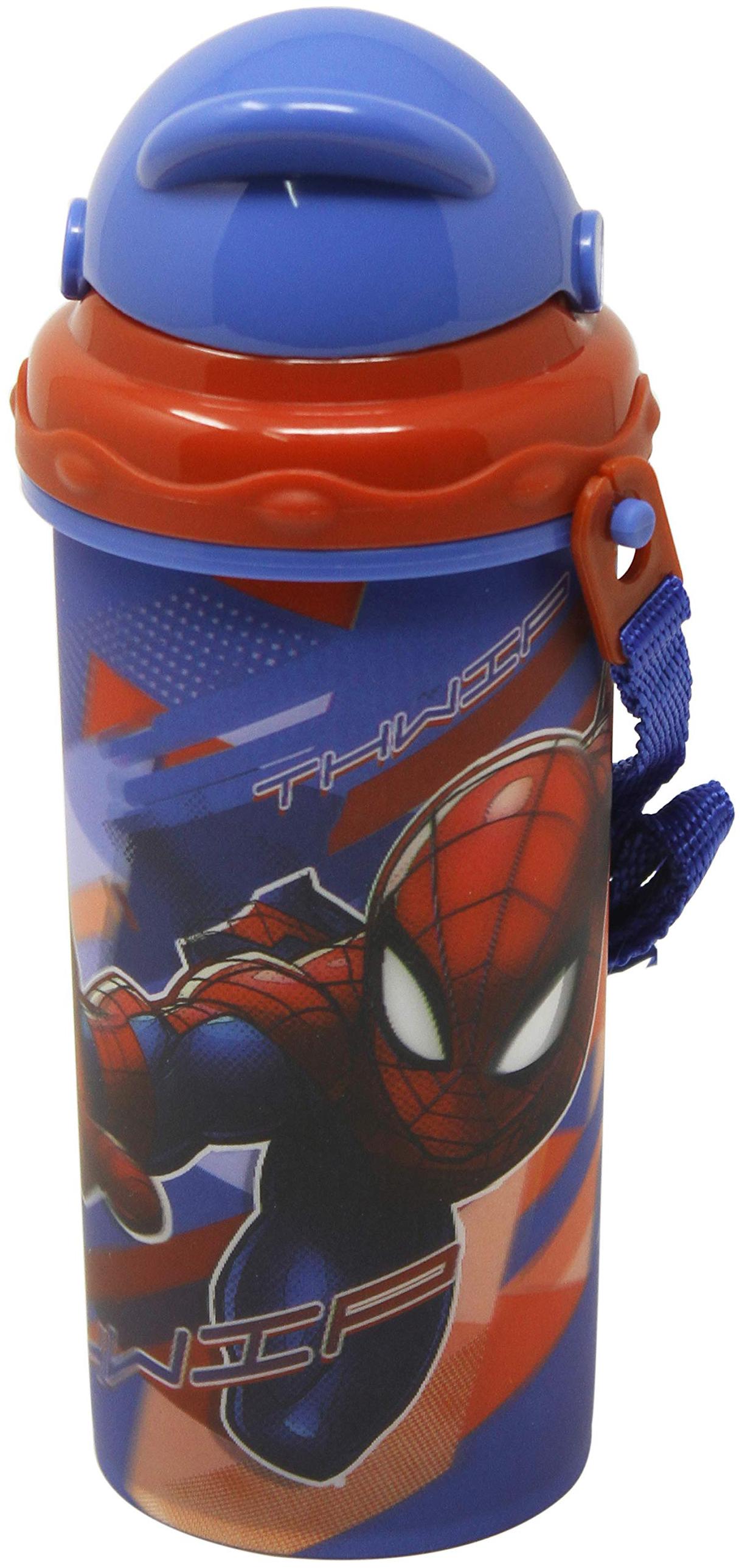 

MARVEL HMDCSB 00822-SPM Plastic Multi Water Bottle ( 400 ml Set of 1 )