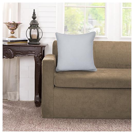 

Maspar Plain Cotton Grey Cushion Cover ( Large Pack of 1 )