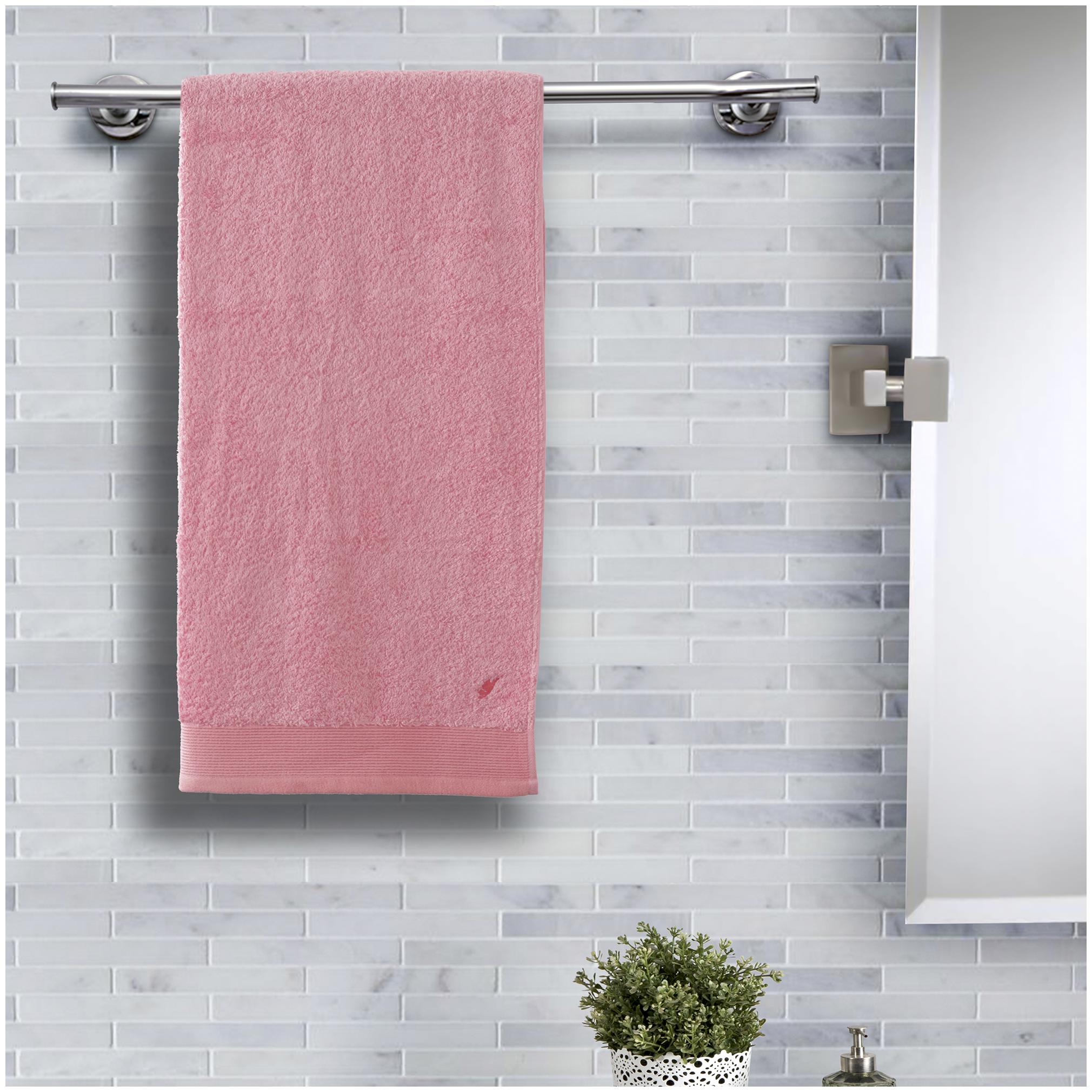 

Maspar 550 GSM Cotton Bath Towel ( 1 Piece Pink )