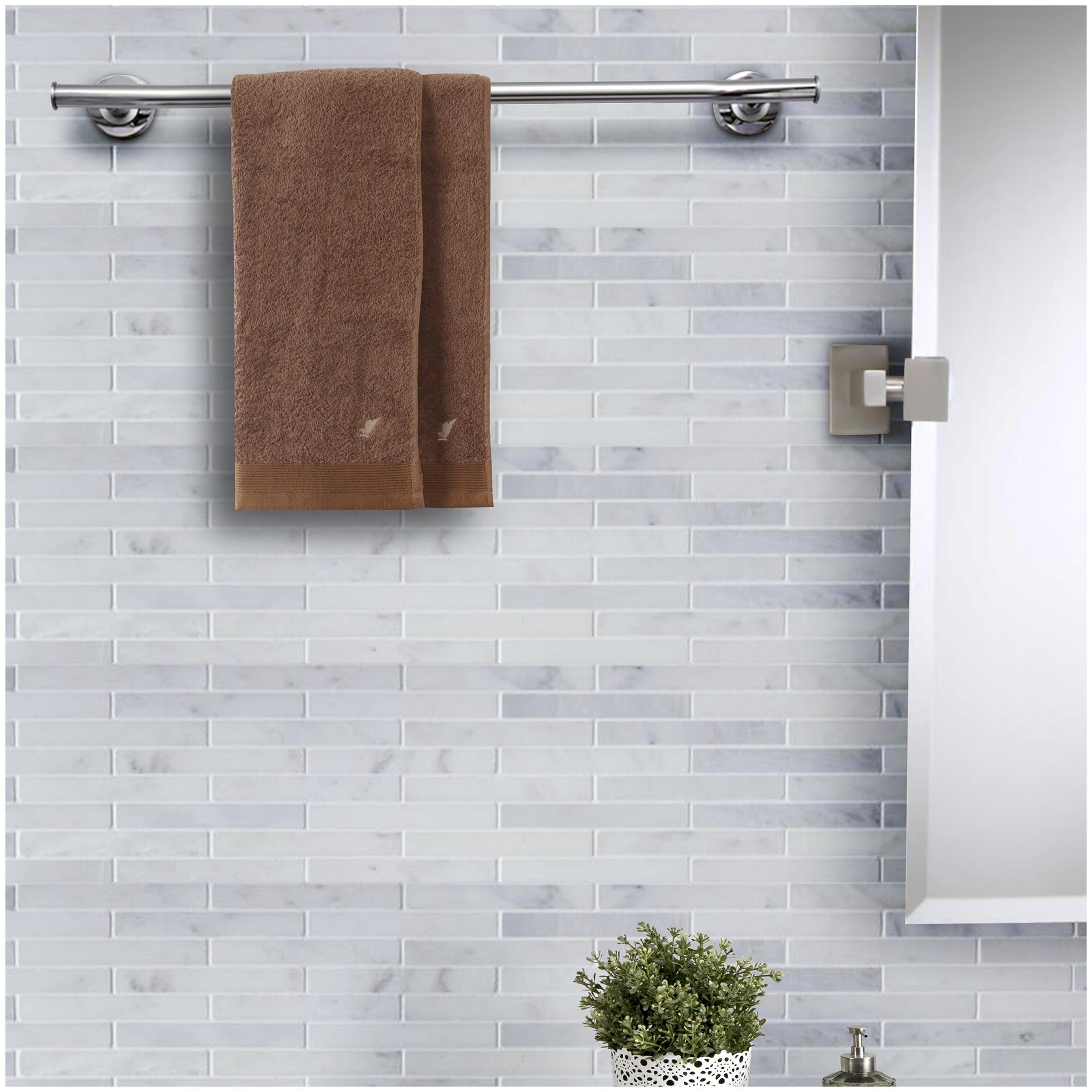 

Maspar 550 GSM Cotton Hand Towel ( 2 Pieces Brown )